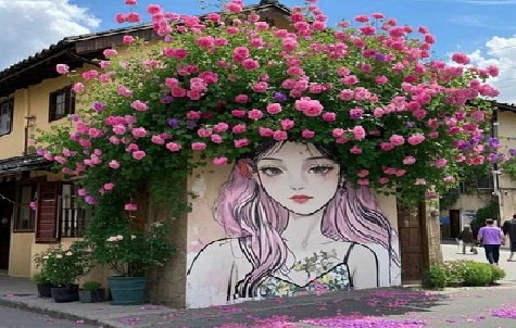 关岭怎么设计网红打卡墙绘