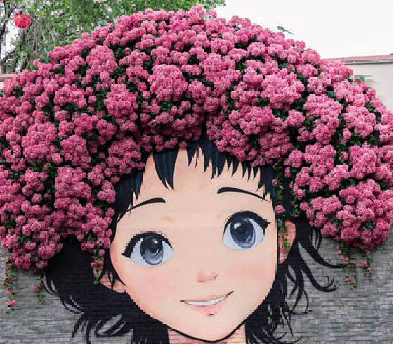 关岭墙体彩绘-网红墙打卡