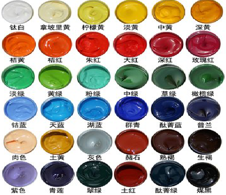 关岭墙绘颜色的选择有讲究。