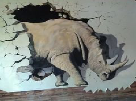 关岭在墙绘中,如何绘制3D效果?