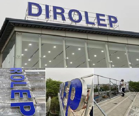 关岭楼顶发光字安装的注意事项。